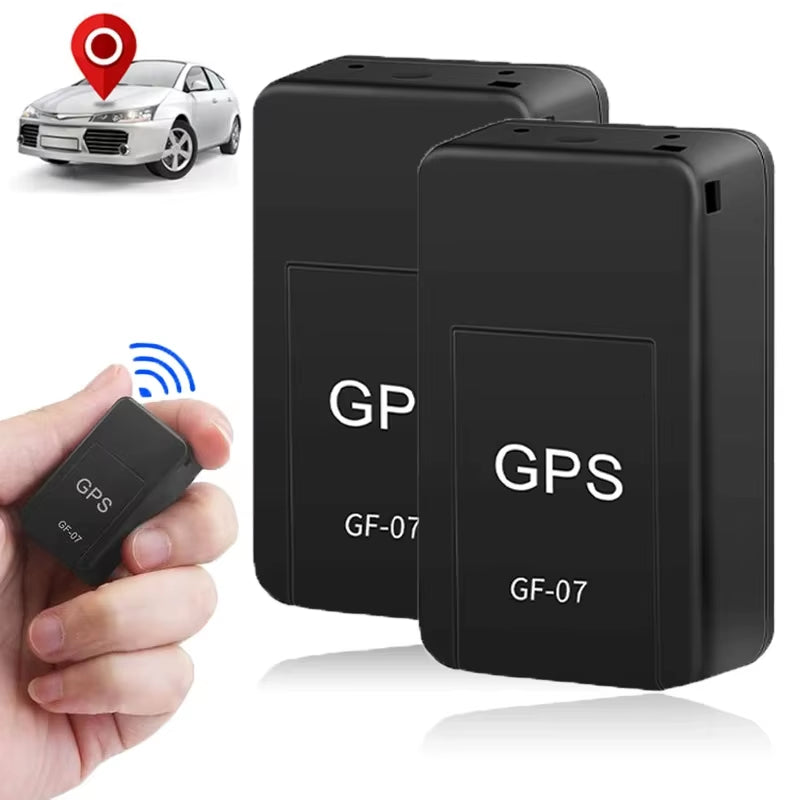 Mini GPS Tracker GF07 for Motorcycles and Vehicles - Magnetic Locator for Pets, Children, and Elderly with Mobile App Integration