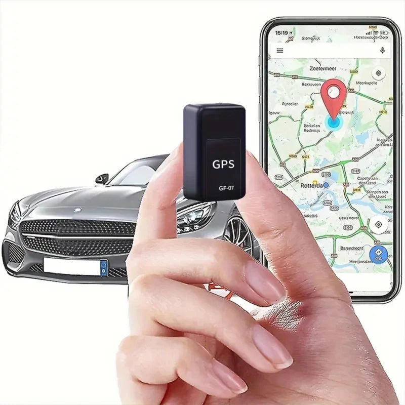 Mini GPS Tracker GF07 for Motorcycles and Vehicles - Magnetic Locator for Pets, Children, and Elderly with Mobile App Integration