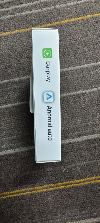 Adaptador Inalámbrico Automático Para Android 2 En 1 & Ca-R-P-Lay, Pug & Play Estable Rápido Con Cable a Dongle Inalámbrico Apto Para Automóviles, Actualización En Línea, Negro