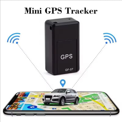 Mini GPS Tracker GF07 for Motorcycles and Vehicles - Magnetic Locator for Pets, Children, and Elderly with Mobile App Integration