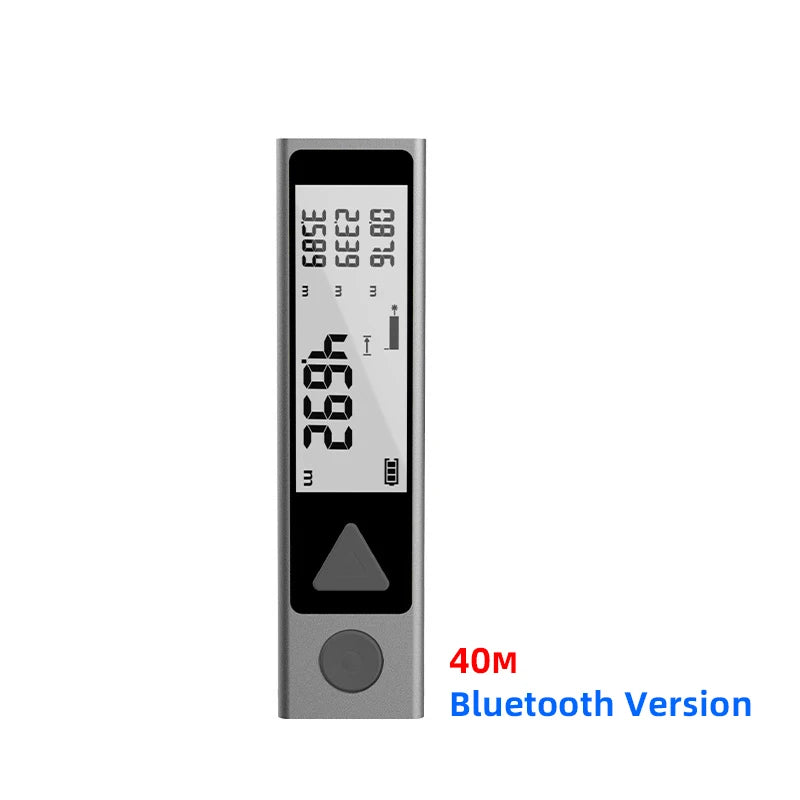M120 Pro Portable Laser Distance Meter with USB Type C Charging, Backlit Display, and Mini Rangefinder for Home Measurement Tools