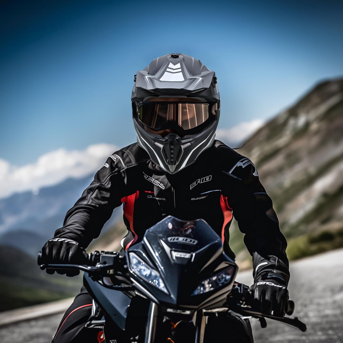 Adult Offroad Dirt Bike Helmet Motocross ATV Dirtbike Outdoor BMX MX Full Face Motorcycle Helmet DOT Approved